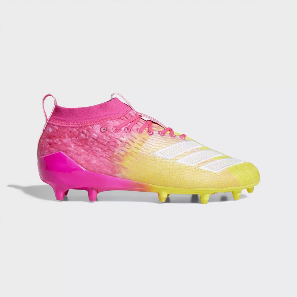 Adidas Adizero 8.0 Tacos de Futbol Rosas Para Hombre (MX-27057)